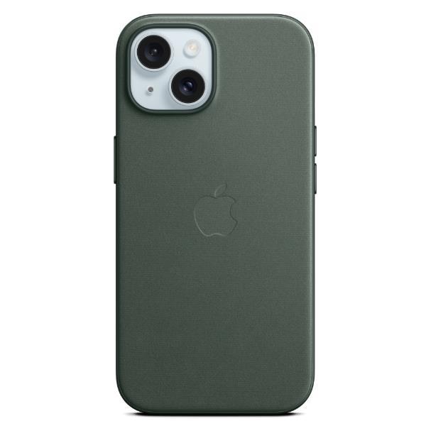 Capa Tecido Iphone 15 Plus Verde