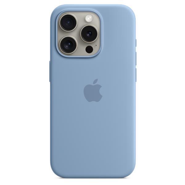 Custodia per iPhone 15 Pro Si Blu invernale