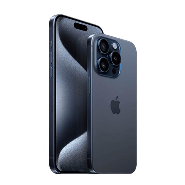 Apple iPhone 15 Pro (128Go) - Titane bleu • MediaZone Maroc