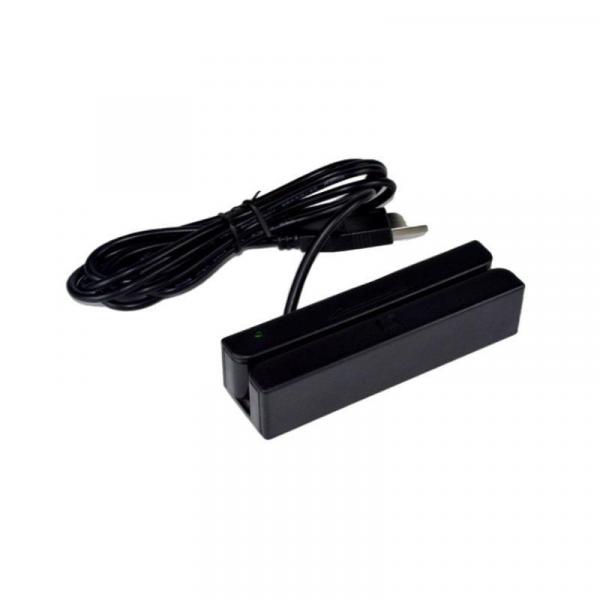 Magnetic Stripe Reader 3 Tracks USB Black