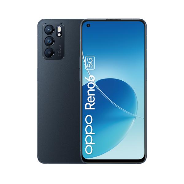 Oppo reno 6 8+128GB DS 5G preto estelar OEM