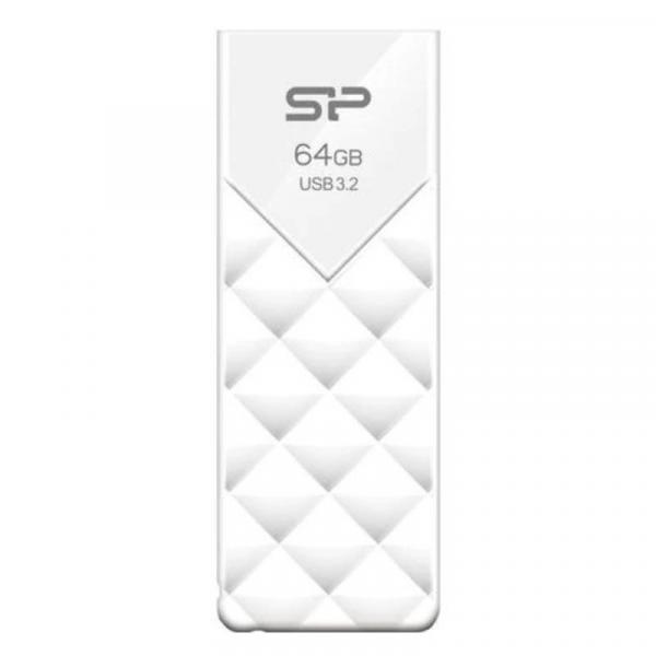 SP USB-Flash-Laufwerk Blaze B03 USB 3.2 Gen1 64 GB Weiß