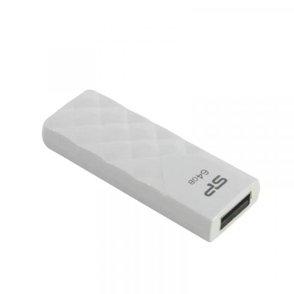 Unidade Flash USB SP Blaze B03 USB 3.2 Gen1 64GB Branco