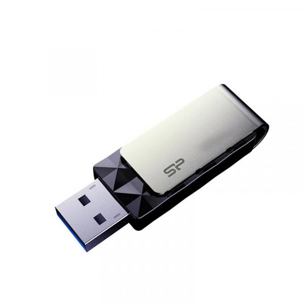 SP USB-Stick Blaze B30 USB 3.1 Gen1 128 GB Schwarz