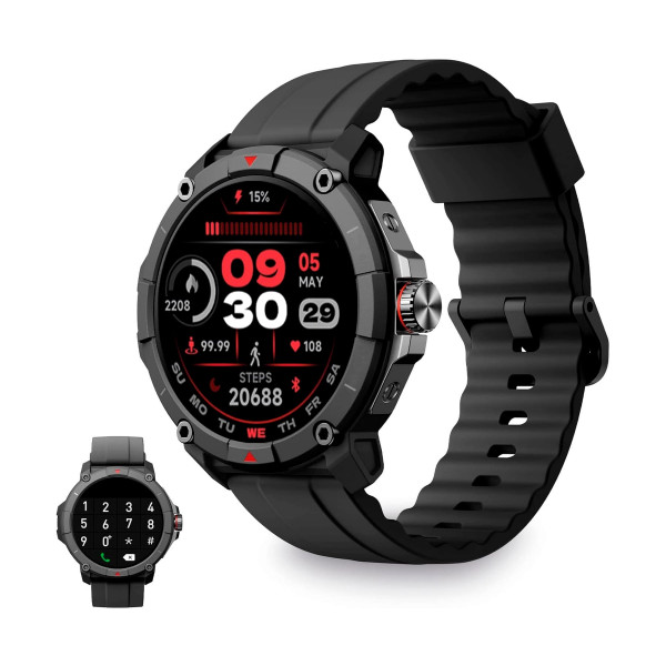 Ksix Bússola Preto / Smartwatch 1.38&quot;