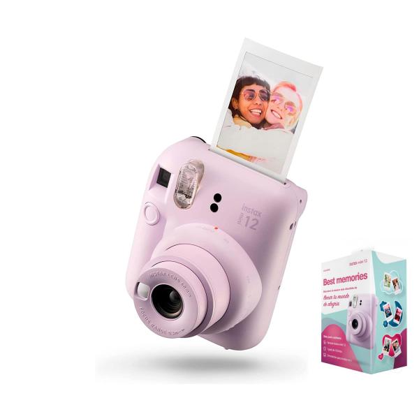 Fujifilm Kit Best Memories Instax Mini 12 Lila Lila / Sofortbildkamera
