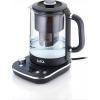 Laica adjustable kettle from 38º TO 100ºC with black water filter KJ4000L