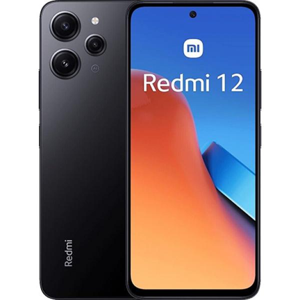 Xiaomi Redmi 12 4G Dual Sim 256GB 8GB RAM (Negro Medianoche) Negro