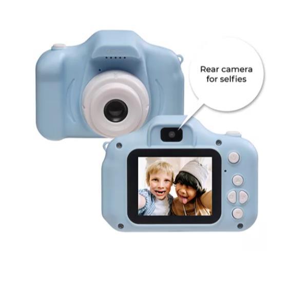 Câmera fotográfica selfie infantil preta