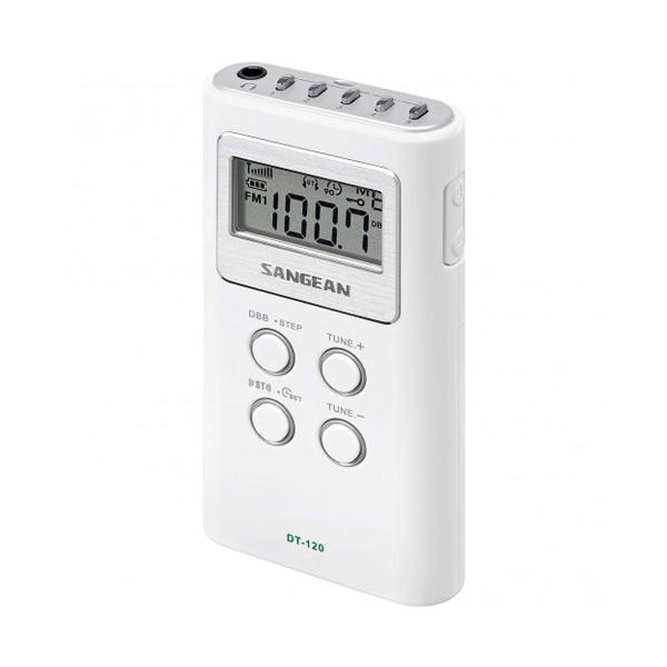Sangean Dt-120 Radio bianca / portatile