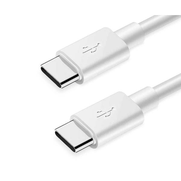 Jc Weiß / Kabel USB-C (m) auf USB-c (m) 1 m