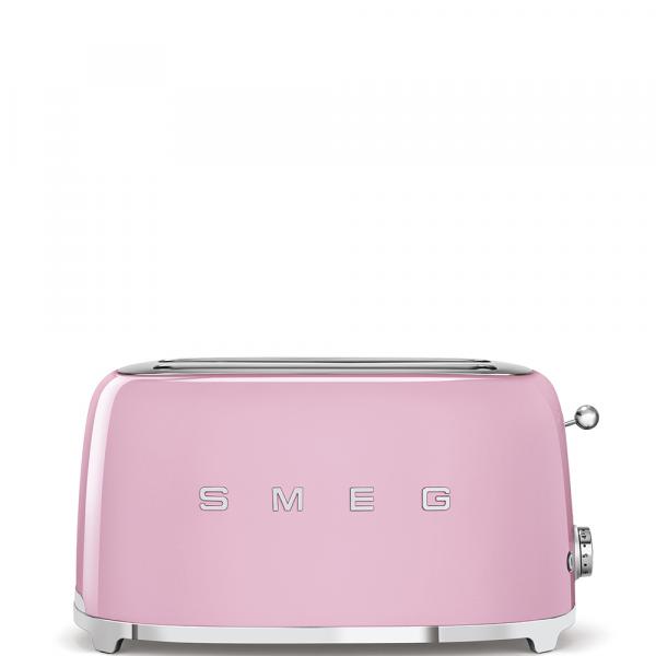 Grille-pain Smeg 4X2 50´style rose tsf02pkeu