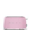 Torradeira Smeg 4X2 50´estilo rosa tsf02pkeu