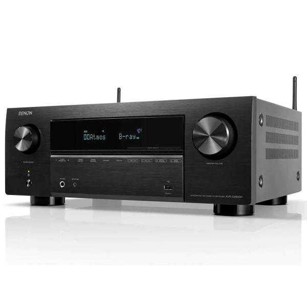 Denon Avr-x2800h Nero / Ricevitore Av 5.2.2 canali O 7.2 canali 1050 W 8 K