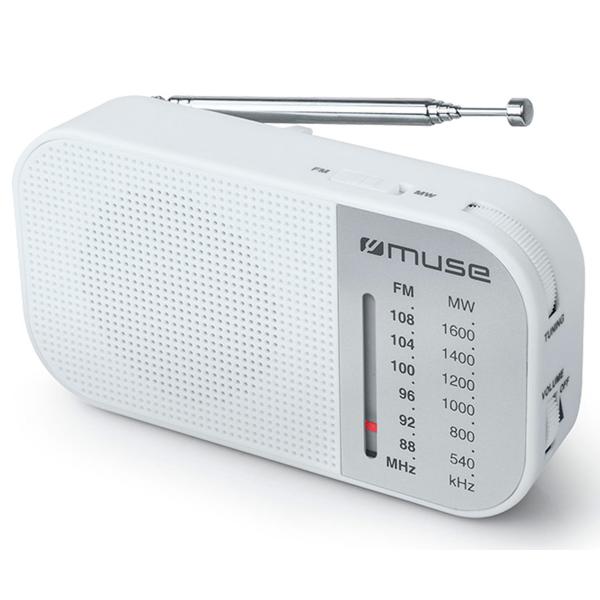 Muse M-025 Rw Bianca / Radio portatile