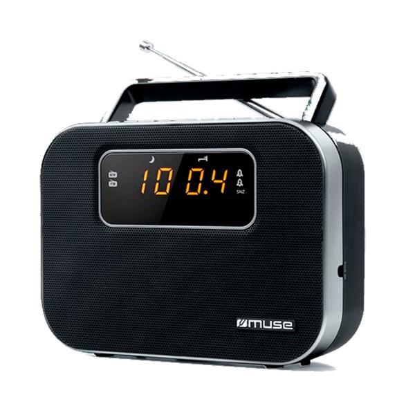 Muse M-081 R Nera / Radiosveglia portatile