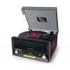 Muse Mt-112 W Wood / Record Player With FM Radio And Speakers