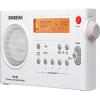 Sangean Pr-d7 Bianco / Radiosveglia portatile