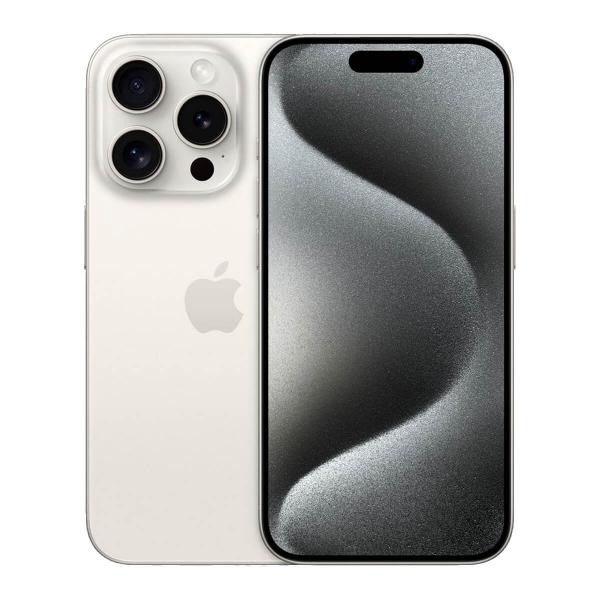 Apple iPhone 15 Pro 128 Go Blanc (Titane blanc) MTUW3QL/A