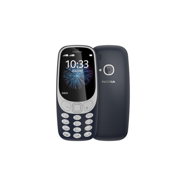 Nokia 3310 Mobile Phone 2.8" QVGA BT FM Blue