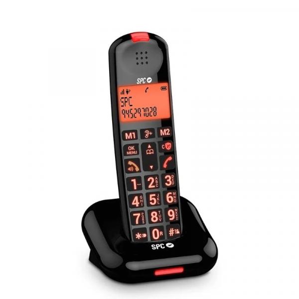 SPC 7612N COMFORT KAIRO Cordless Telephone Black