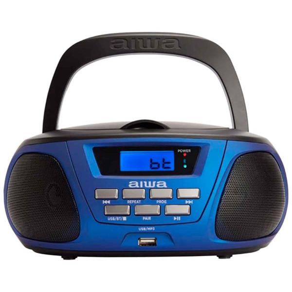 Aiwa Bbtu-300bl Blu / Radio CD portatile