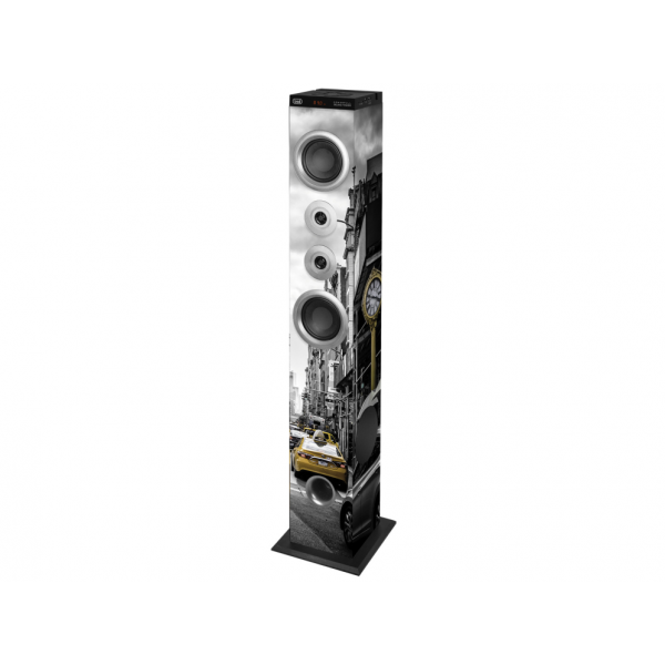 TOWER SPEAKER 2.1 40W BLUETOOTH USB SD AUX-IN TREVI XT 101 BT NY TAXI