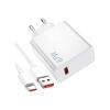 Xiaomi Charging Combo 67W USB-A Fast Charger + USB-C Data Cable White MDY-12-ES