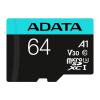 ADATA microSDXC/SDHC UHS-I U3 64 GB con adattatore