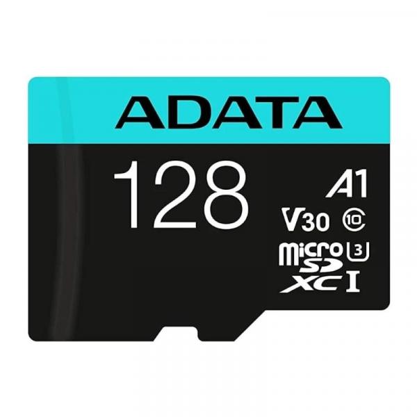 ADATA microSDXC/SDHC UHS-I U3 128 Go avec adaptateur