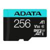 ADATA microSDXC/SDHC UHS-I U3 256 GB mit Adapt
