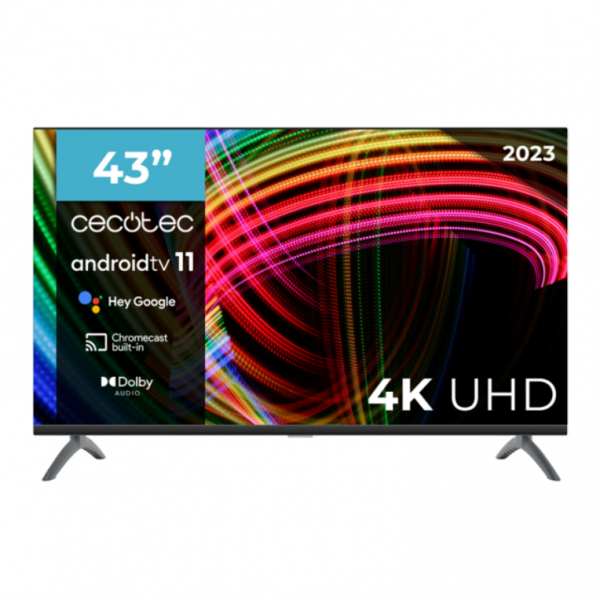 Cecotec V2 Series VQU20043 43 QLED UltraHD 4K HDR10 Smart TV