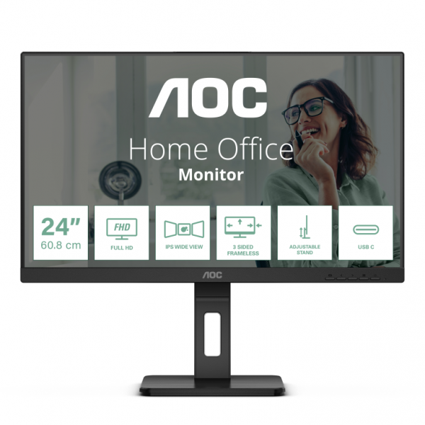 AOC 24P3CV 23,8&quot; FULL HD MULTIMEDIA N-MONITOR