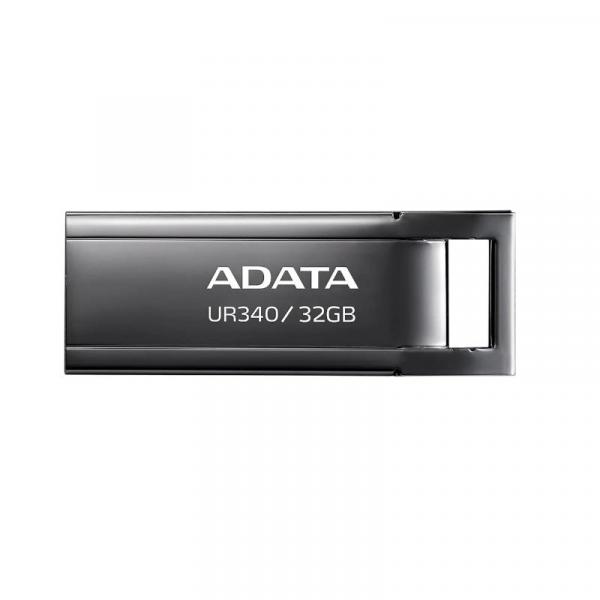 Caneta USB ADATA UR340 32GB USB 3.2 Metal Preto