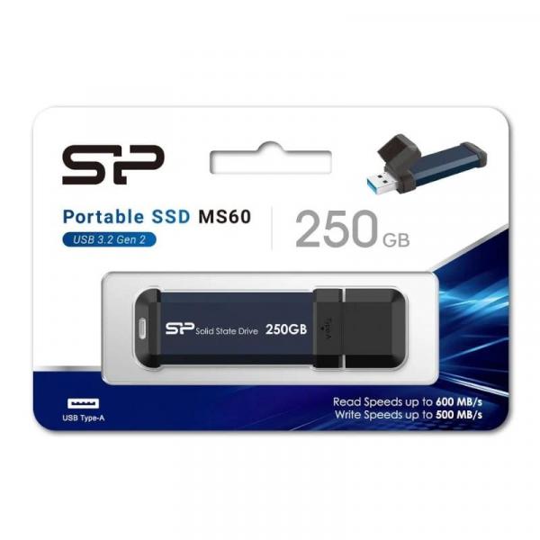 SP Externe SSD MS60 250 GB USB 3.2 Gen 2
