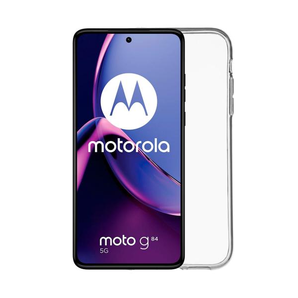Jc Dos En Silicone Transparent / Motorola Moto G84