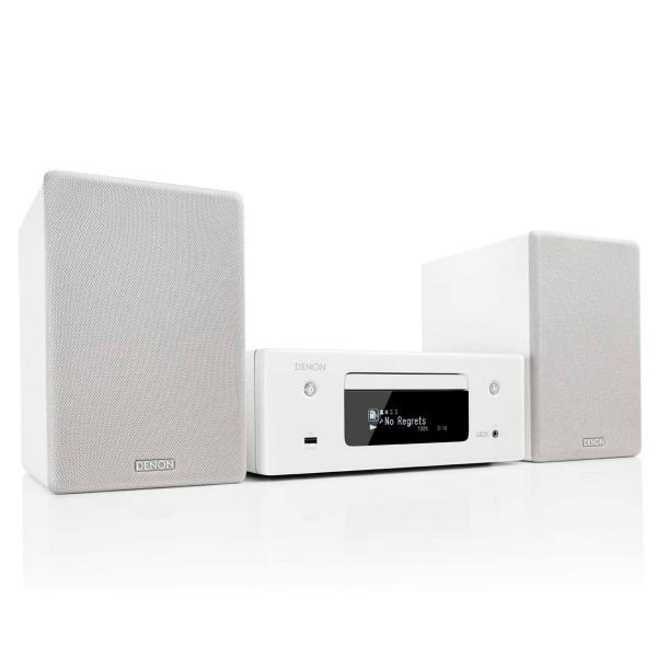 Denon Ceol N10 Blanc / Micro système 130w Avec Haut-parleurs