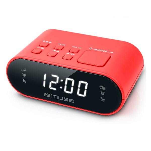Muse M-10 Red / Alarm Clock Radio