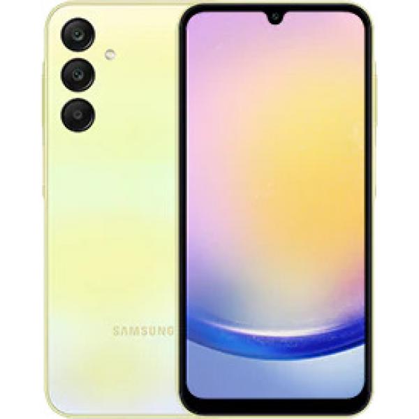 Samsung Galaxy A25 (A256) Dual 5G 128 Go 6 Go de RAM (jaune présonalité) jaune