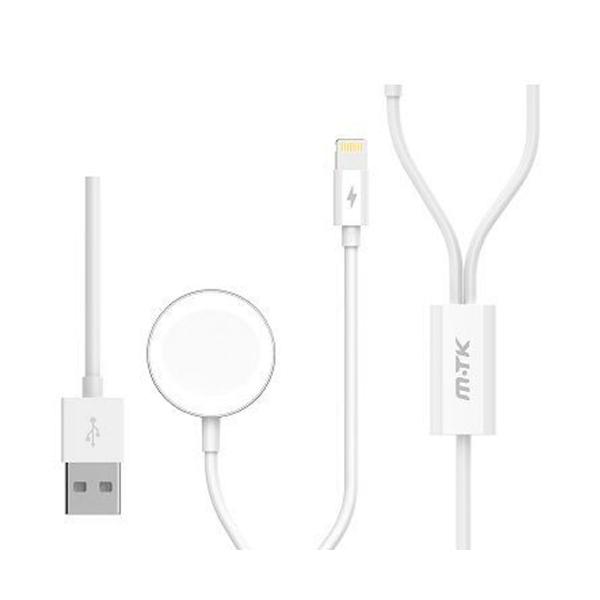 Jc Tb1252 White / Usb-a Charging Cable (m) To I-watch + Lightning (m) 1.5m