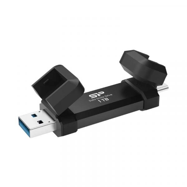 SP Externe SSD DS72 1 TB USB A+C 3.2 Gen 2