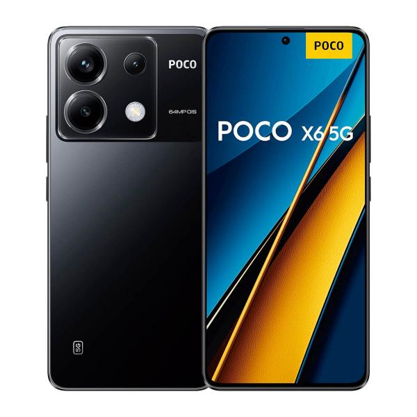 Xiaomi Poco X6 5G 12 GB/256 GB Schwarz (Schwarz) Dual-SIM