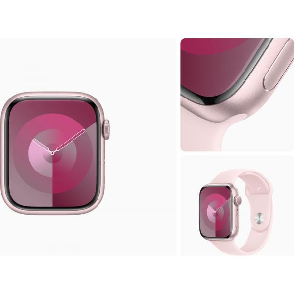 Apple Watch Series 9 (GPS) - aluminium rose - montre intelligente