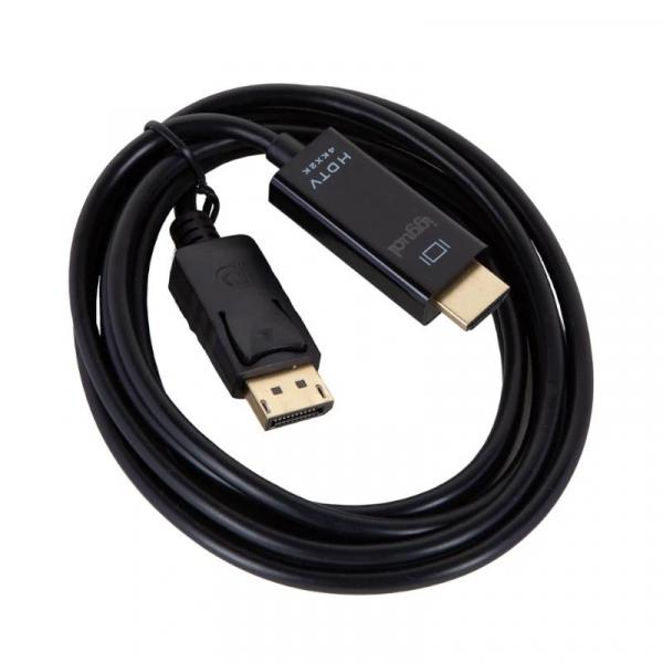 igual DisplayPort (M) para HDMI (M) Cabo 4K de 2 metros