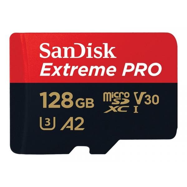 Mémoire Micro SDXC Sandisk Extreme Pro 128 Go