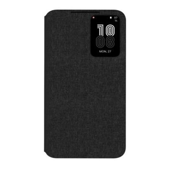 Black Flip Case S24 Ultra