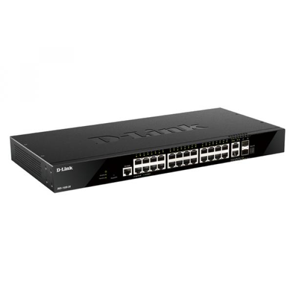 Smart Managed Gigabit Stack Switch mit 28 Ports