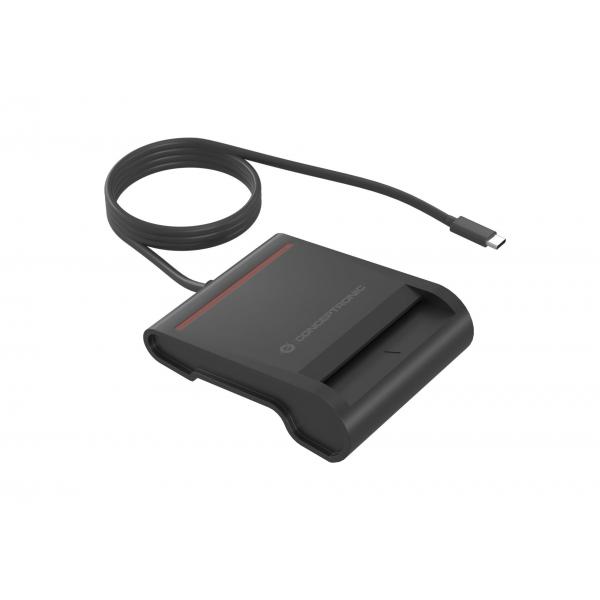 Tooq Lector de Tarjetas Inteligentes DNIe VISION USB 2.0 - Color Negro