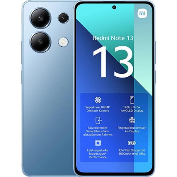 Xiaomi Redmi Note 13 Dual LTE 128 Go 6 Go de RAM (bleu glacier) bleu