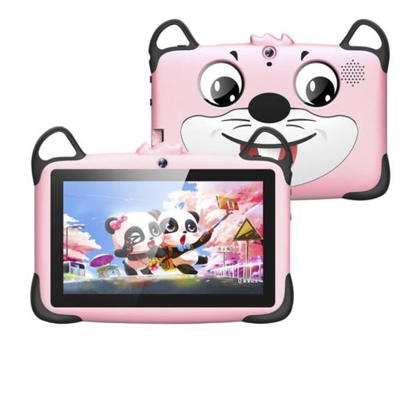 Tablet per Bambini Awow Funtab 701 Tablet 7 Pollici 2gb Con App per Bambini  I Wawa Precaricata Con Custodia Rosa Resistente [RIGENERATO] 